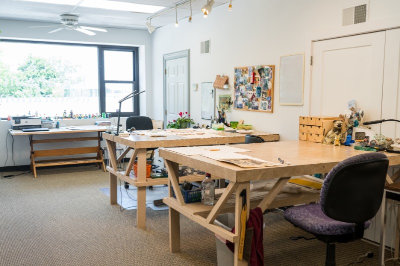 interior view of ACA Paper Restoration studio