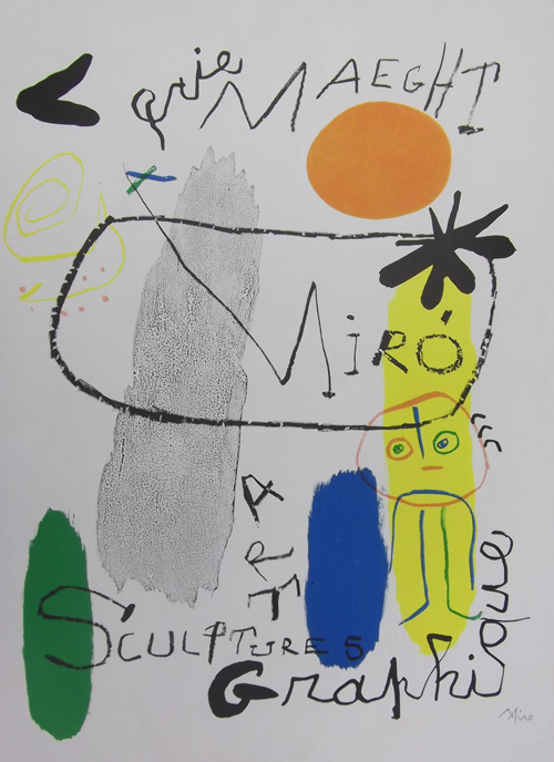 Colored Lithograph (Miro)